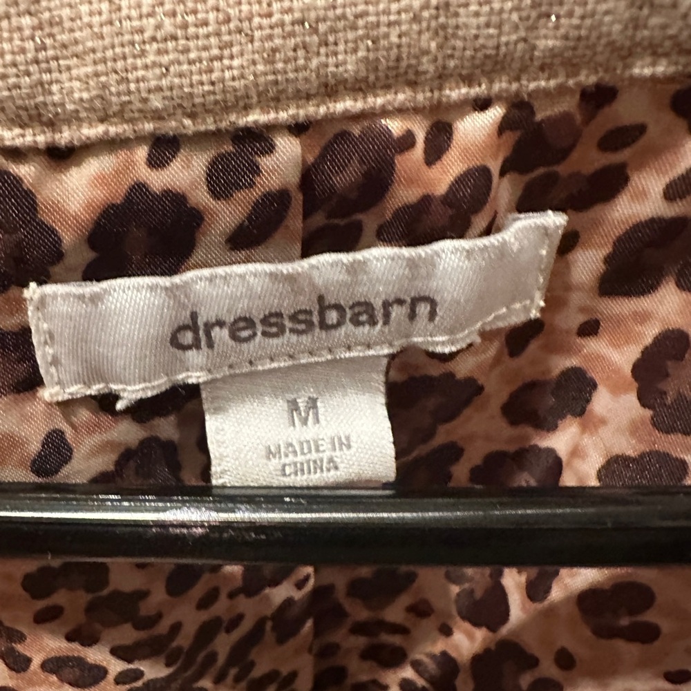 Chico's Beige Button-Up Jacket - Picture 2 of 3